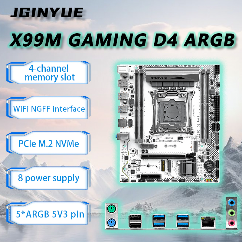 128Gb Ddr4 Ecc Lrdimm 3200Mhz - JGINYUE X99 마더보드 LGA2011-3 M-ATX Xeon