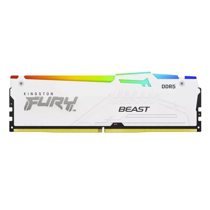 64Gb Ddr5 6000Mhz Cl30 2X32Gb Desktop - 킹스톤 FURY 화이트 RGB 32G(2x16GB) 64GB(2x32GB)