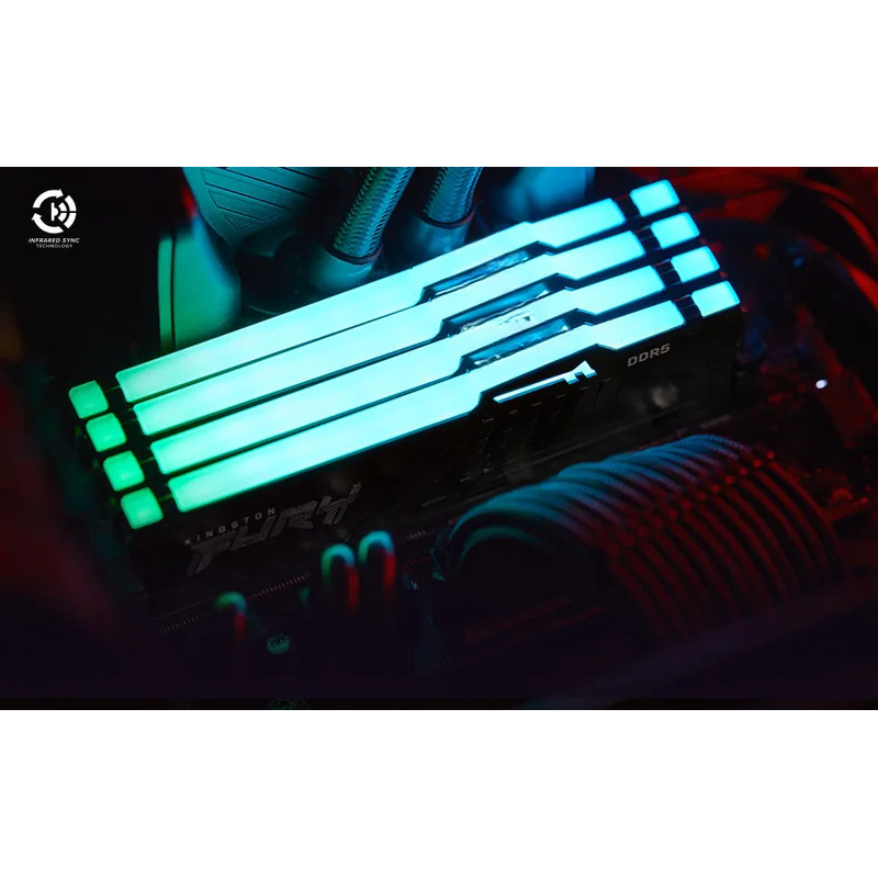 킹스톤 FURY 화이트 RGB 32G(2x16GB) 6 - 64Gb Ddr5 6000Mhz Cl30 2X32Gb Desktop 리뷰 및 가격